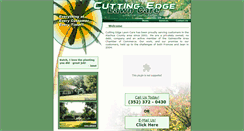 Desktop Screenshot of cuttingedgelawncarefl.com